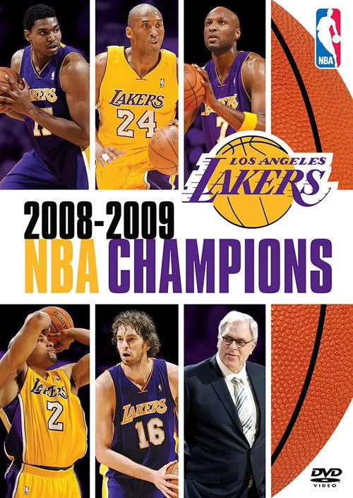 Póster de 2008-2009 NBA Champions - Los Angeles Lakers