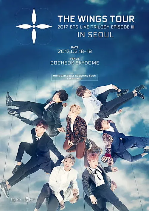 Póster de 2017 BTS LIVE TRILOGY EPISODE III: THE WINGS TOUR IN SEOUL