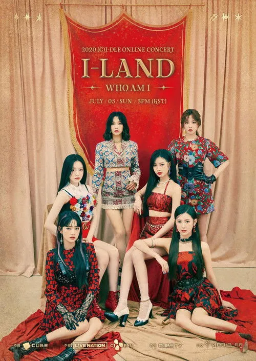 Póster de 2020 (G)I-DLE Online Concert 'I-Land : Who Am I'