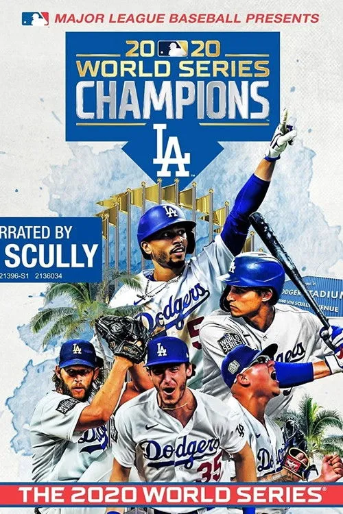 Póster de 2020 Los Angeles Dodgers: The Official World Series Film