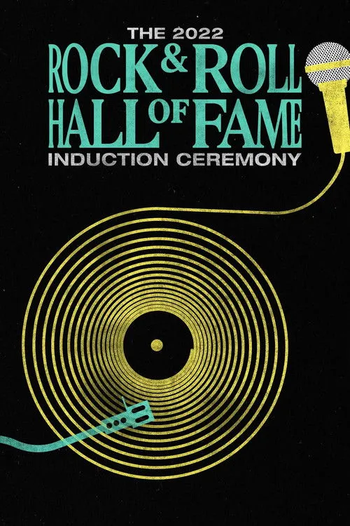 Póster de 2022 Rock & Roll Hall of Fame Induction Ceremony