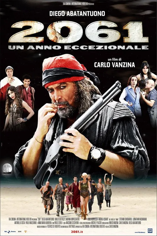 Diego Abatantuono interpreta a Professor Maroncelli en 2061 - Un anno eccezionale