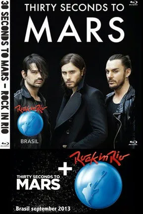 Shannon Leto interpreta a Drums en 30 Seconds To Mars: Rock In Rio 2013