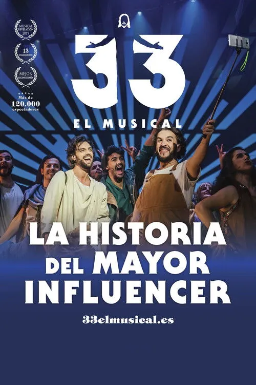 Jesús Lara interpreta a Felipe en 33 El Musical