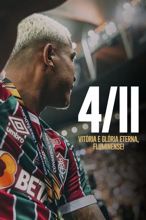 Felipe Melo interpreta a en 4 de Novembro: Fluminense, Vitória e Glória Eterna