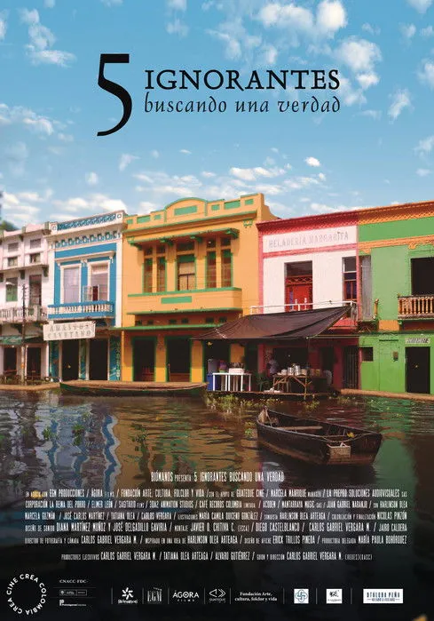 Carlos G. Vergara Montiel interpreta a en 5 Ignorantes buscando una verdad