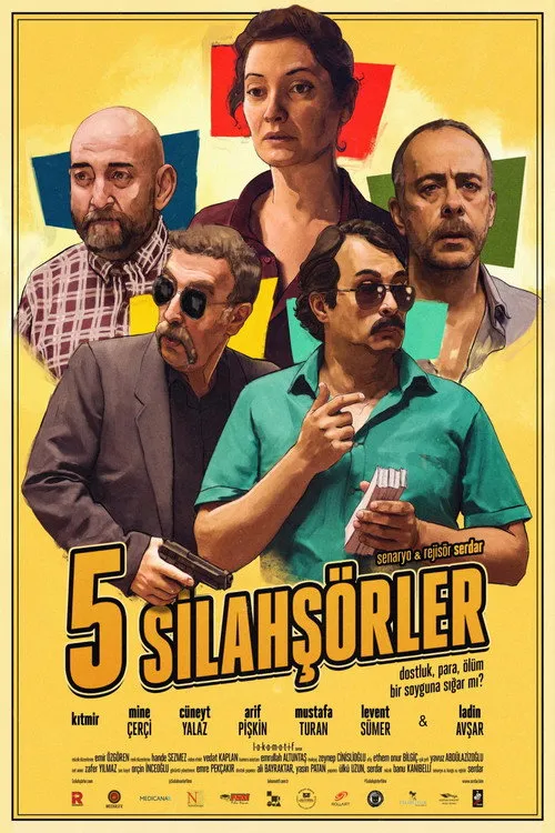 Cüneyt Yalaz interpreta a Refik en 5 Silahşörler