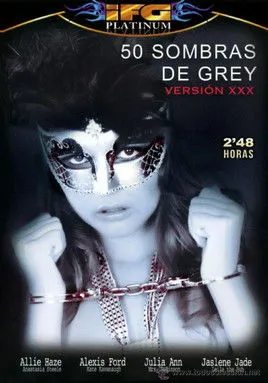 Póster de 50 sombras de Grey versión xxx