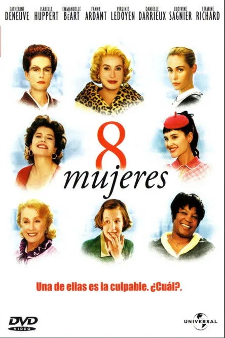 Póster de 8 mujeres