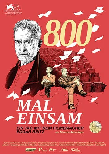 Póster de 800 Mal Einsam - Ein Tag mit dem Filmemacher Edgar Reitz