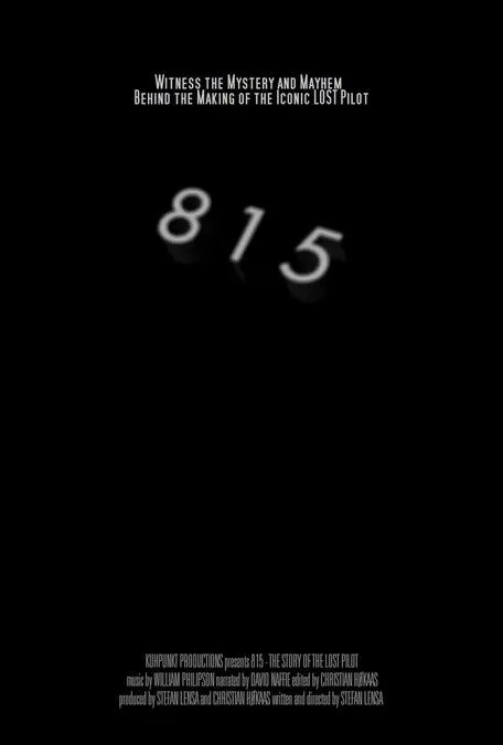 Póster de 815 - The Story of the Lost Pilot