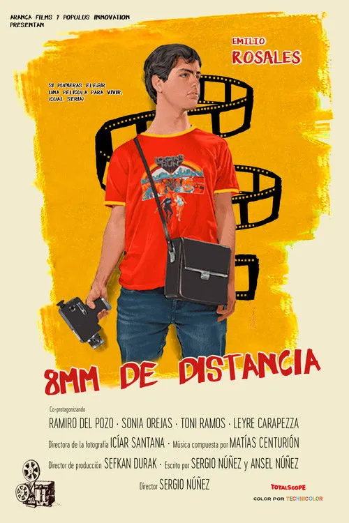Emilio Rosales interpreta a Bruno en 8mm de distancia
