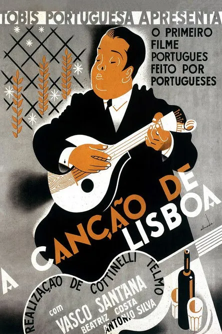 Vasco Santana interpreta a Vasco Leitão en A Canção de Lisboa