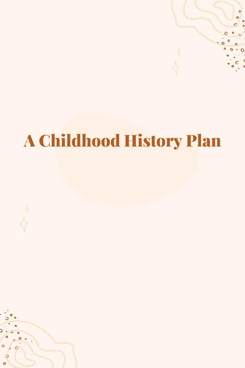 Póster de la película A Childhood History Plan