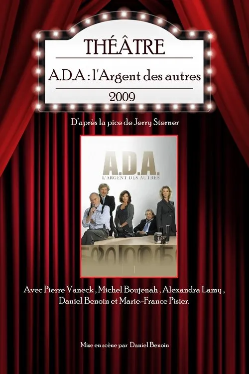 Portada de A.D.A. : L'argent des autres