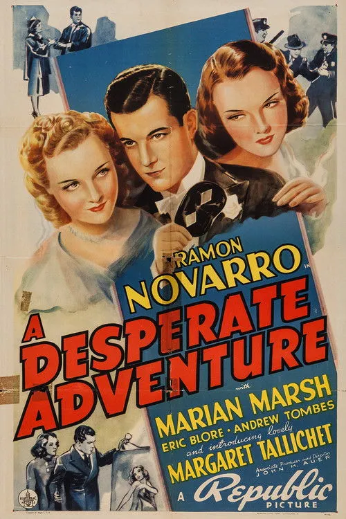 Margaret Tallichet interpreta a Betty Carrington en A Desperate Adventure