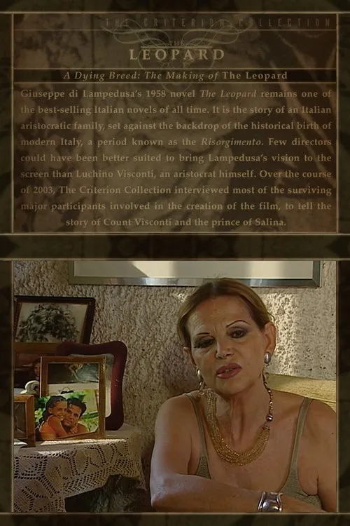 Póster de A Dying Breed: The Making of 'The Leopard'