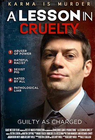 Póster de A Lesson in Cruelty