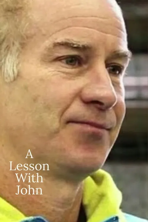 John McEnroe interpreta a John McEnroe en A Lesson with John