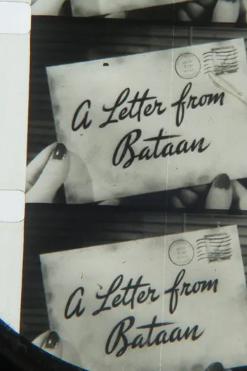 Portada de A Letter From Bataan