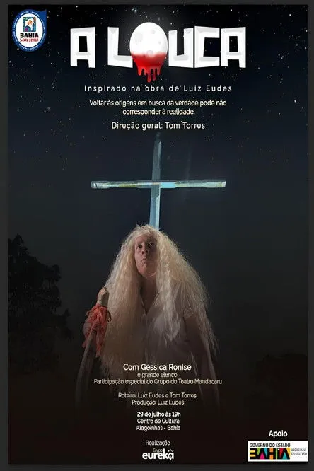 Clara Andrade interpreta a A cigana en A Louca