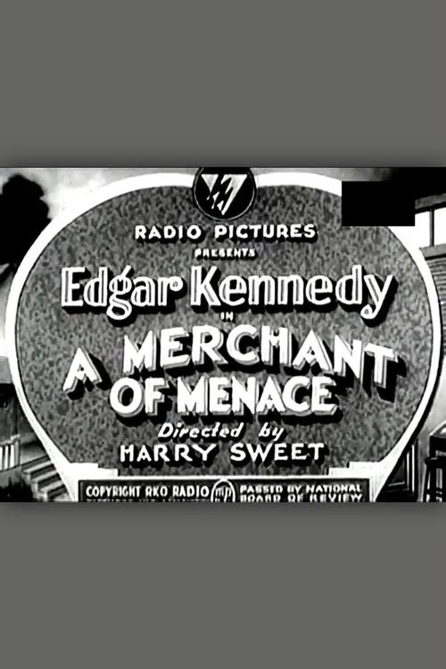Edgar Kennedy interpreta a Edgar en A Merchant of Menace