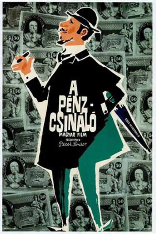 Sándor Pécsi interpreta a  en A pénzcsináló