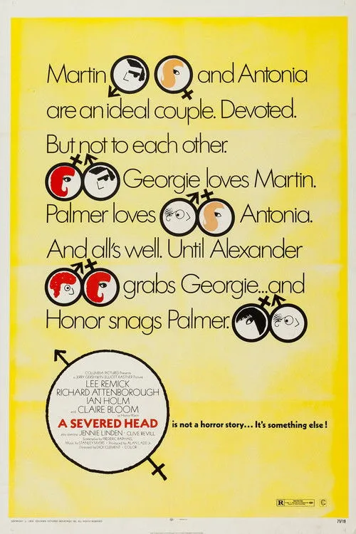 Constance Lorne interpreta a Miss Hernshaw en A Severed Head