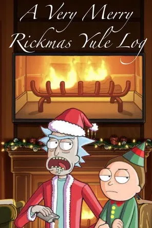 Justin Roiland interpreta a en A Very Merry Rickmas Yule Log