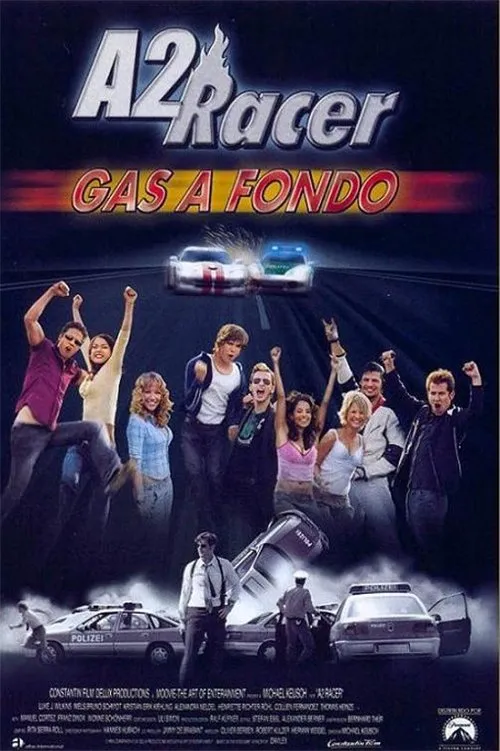 Póster de A2 Racer - Gas A Fondo