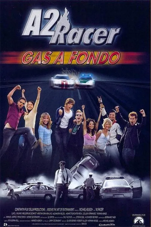 Póster de A2 Racer - Gas A Fondo