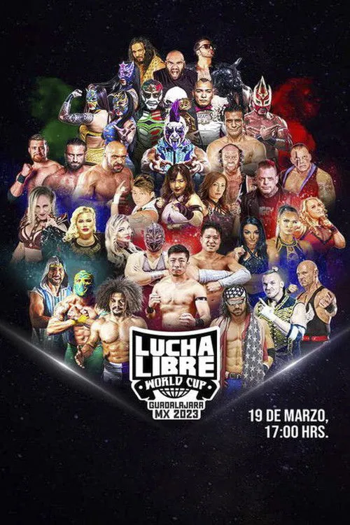 Eddie Colón interpreta a Carlito en AAA: Lucha Libre World Cup - Guadalajara, MX