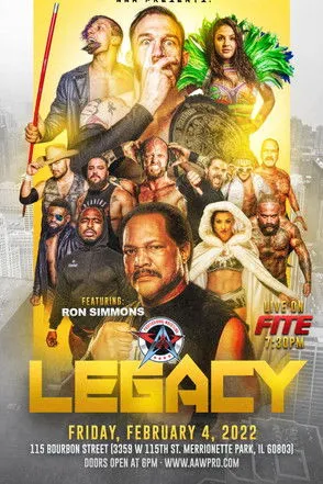 Steve Manders interpreta a  en AAW Legacy