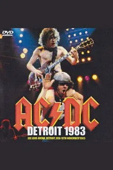 Póster de la película AC/DC  Joe Louis Arena Detroit USA November 18 1983