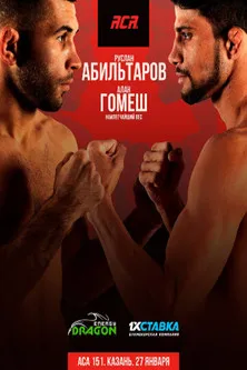 Póster de ACA 151: Abiltarov vs. Gomes