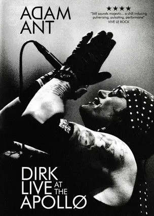 Póster de Adam Ant: Dirk Live at the Apollo
