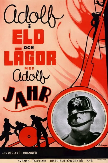 Portada de Adolf i eld och lågor