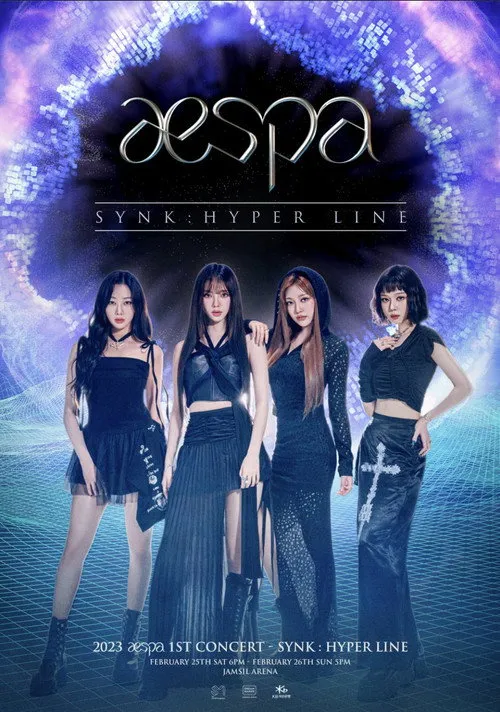 Póster de aespa SYNK : HYPER LINE