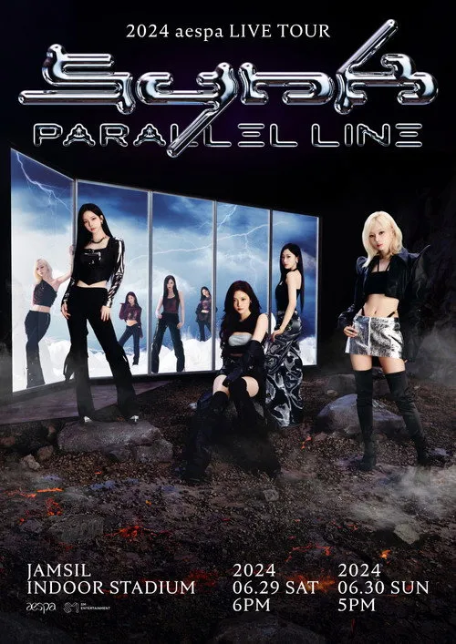 Póster de aespa SYNK : PARALLEL LINE in SEOUL