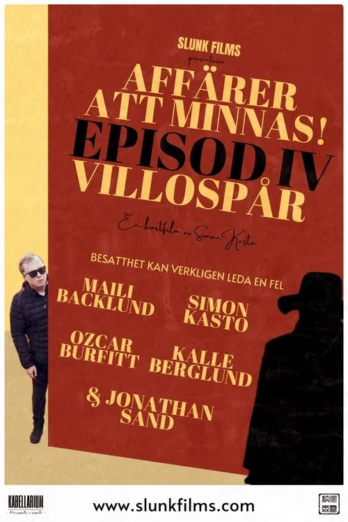 Simon Kasto interpreta a Jean-Jacques Garbo en Affärer att minnas! - Episod IV: Villospår