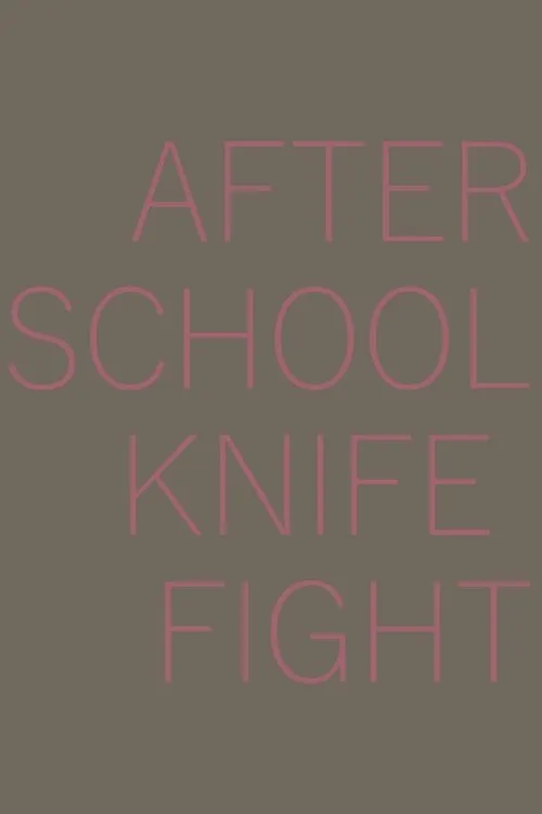 Lucas Doméjean interpreta a en After School Knife Fight