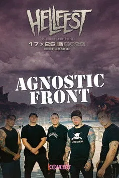 Craig Silverman interpreta a  en Agnostic Front - Au Hellfest 2022