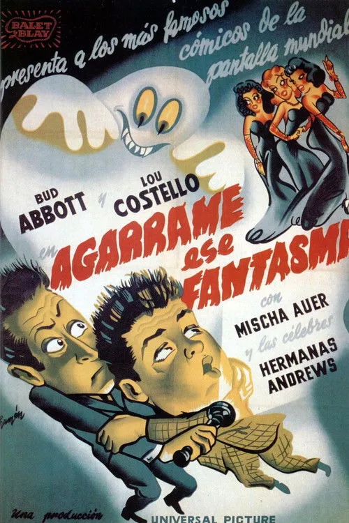 Lou Costello interpreta a Ferdinand Jones en ¡Agárrame ese fantasma!