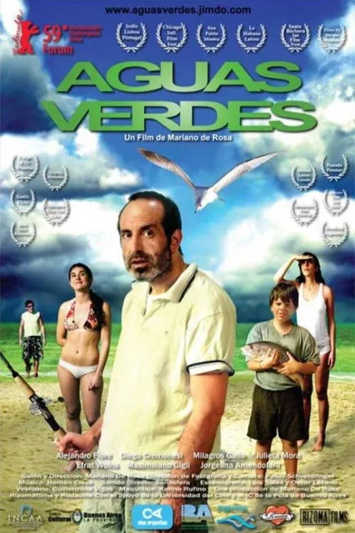 Póster de Aguas verdes