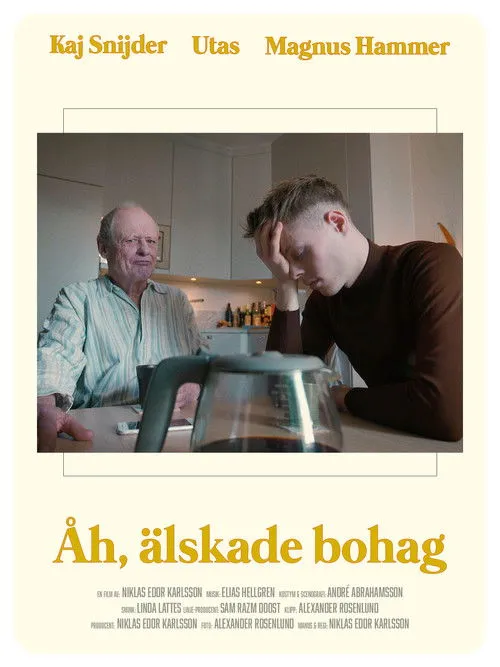 Magnus Hammer interpreta a Urban en Åh, älskade bohag
