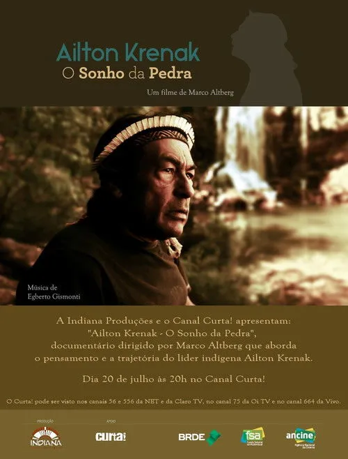 Darcy Ribeiro interpreta a en Ailton Krenak e o Sonho da Pedra