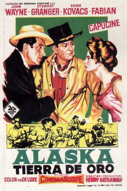John Wayne interpreta a Sam McCord en Alaska, tierra de oro
