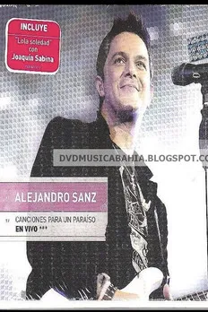 Alejandro Sanz interpreta a Cantante en Alejandro Sanz:  Canciones Para Un Paraiso En Vivo