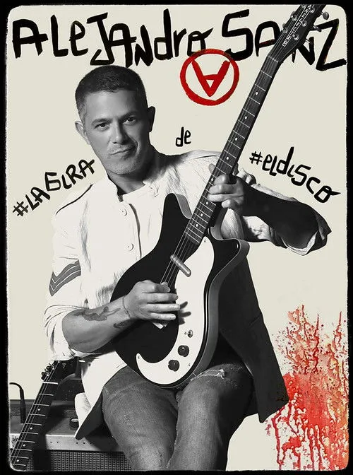 Póster de Alejandro Sanz: #Lagira de #eldisco