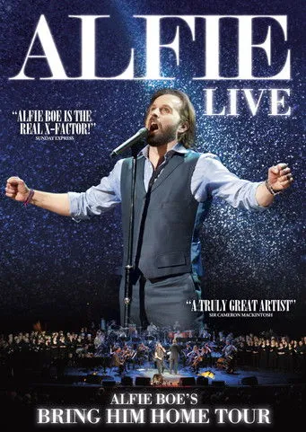 Alfie Boe interpreta a en Alfie - The Bring Him Home Tour